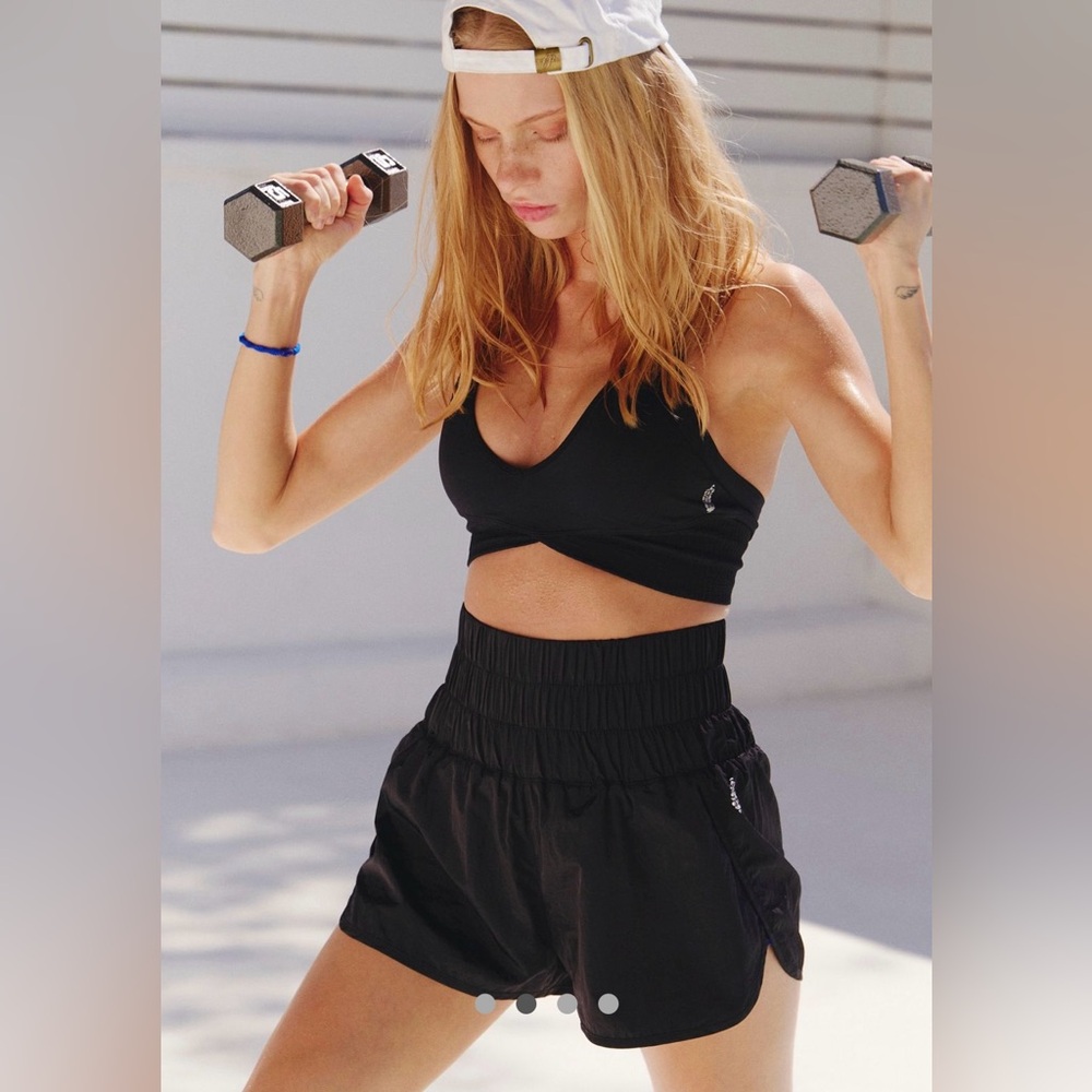 FP Movement by Free People The Way Home Black Shorts